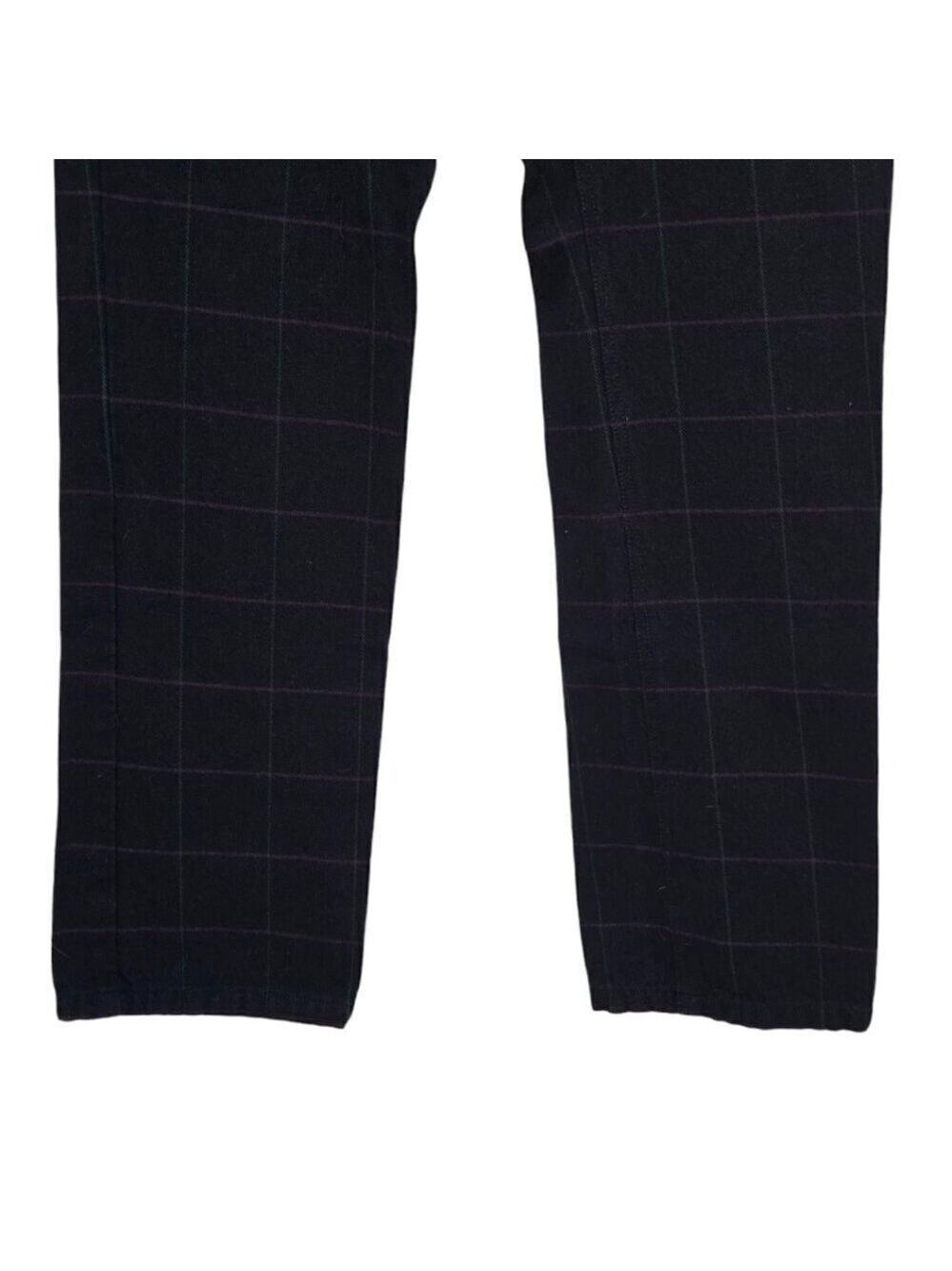 Tommy Hilfiger Vintage Windowpane High Rise Straight Leg Pants Sz 6 - Picture 5 of 8
